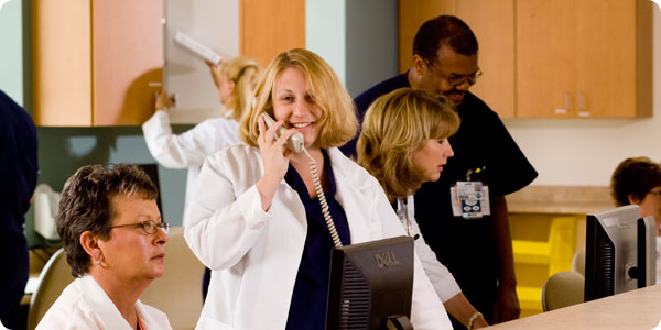 Photo of nurse staff